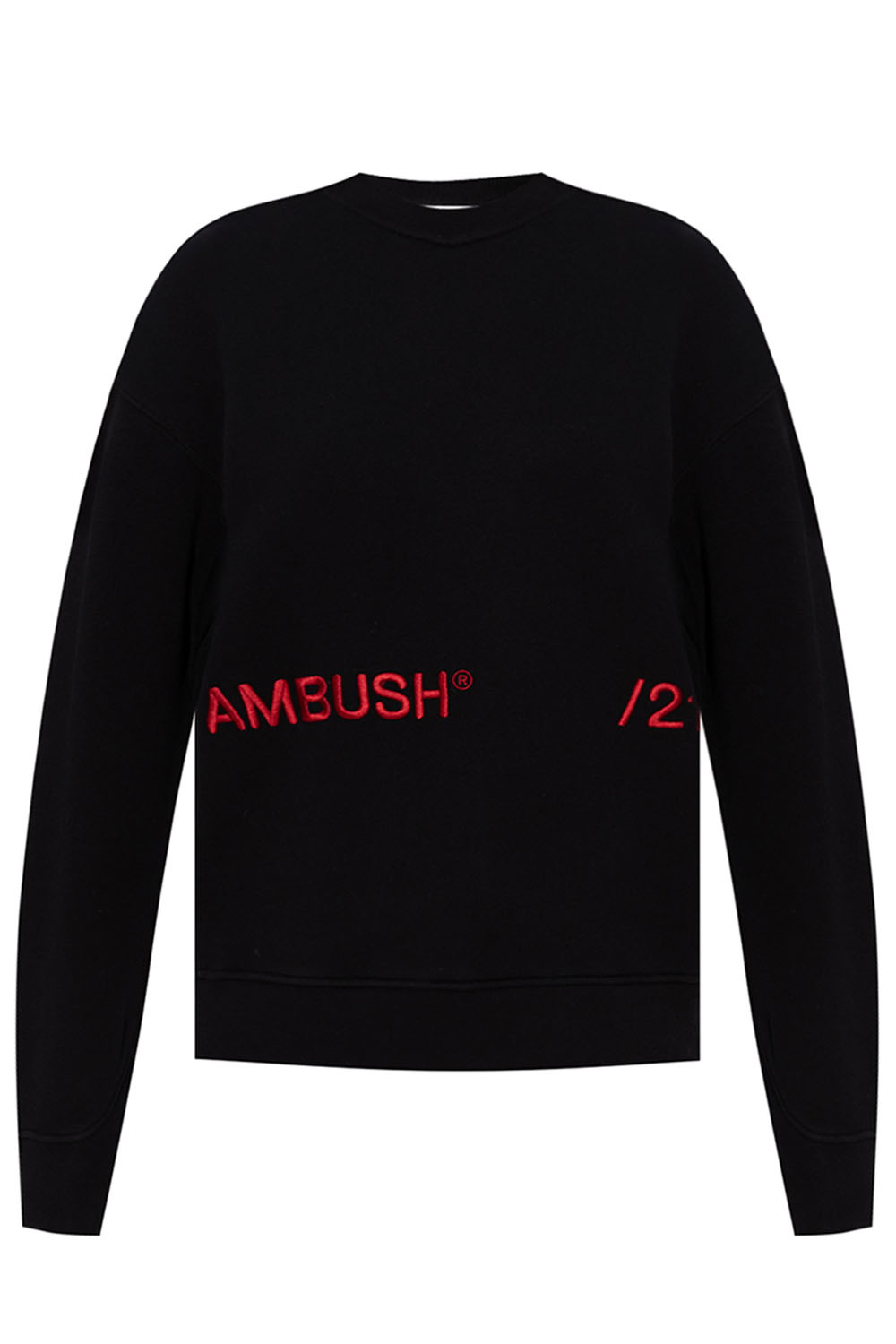 Ambush Fingercroxx T-shirt met iriserend gezicht en logo in blauw